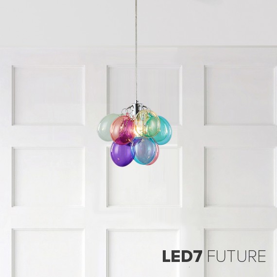 Innerspace - Bubbles Multicolour Chandelier